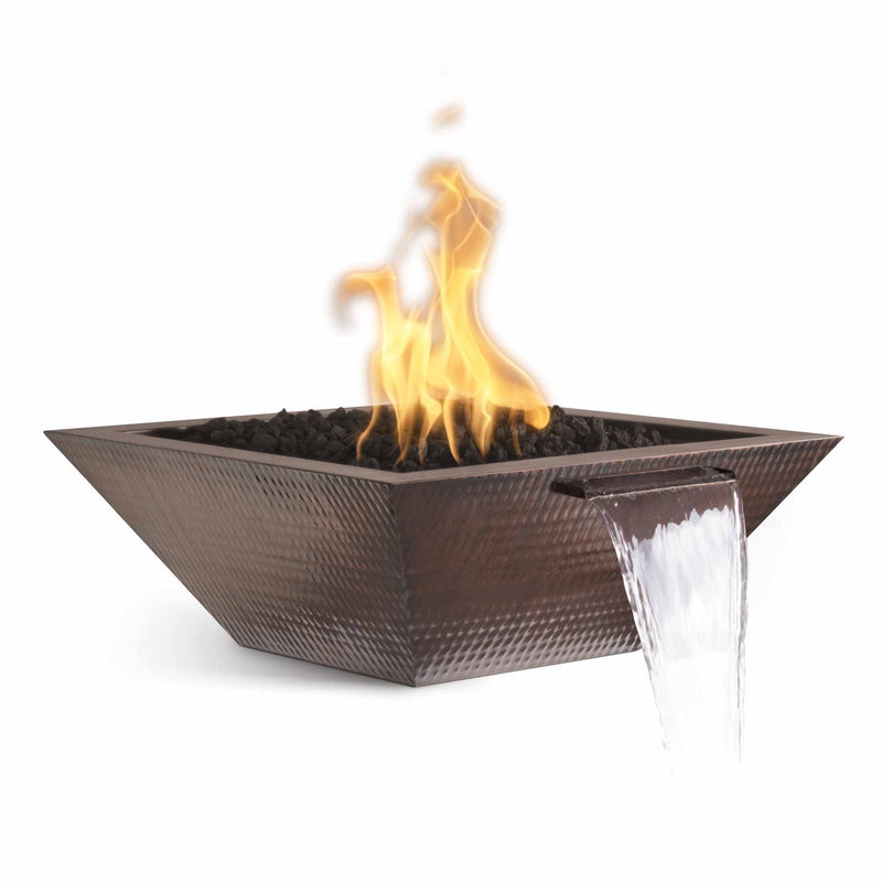 Load image into Gallery viewer, Maya Copper Fire &amp; Water Bowl
