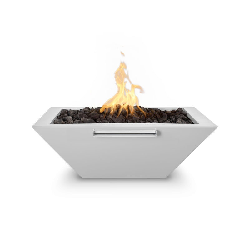 Load image into Gallery viewer, Maya Powder Coat Steel Fire &amp; Water Bowl
