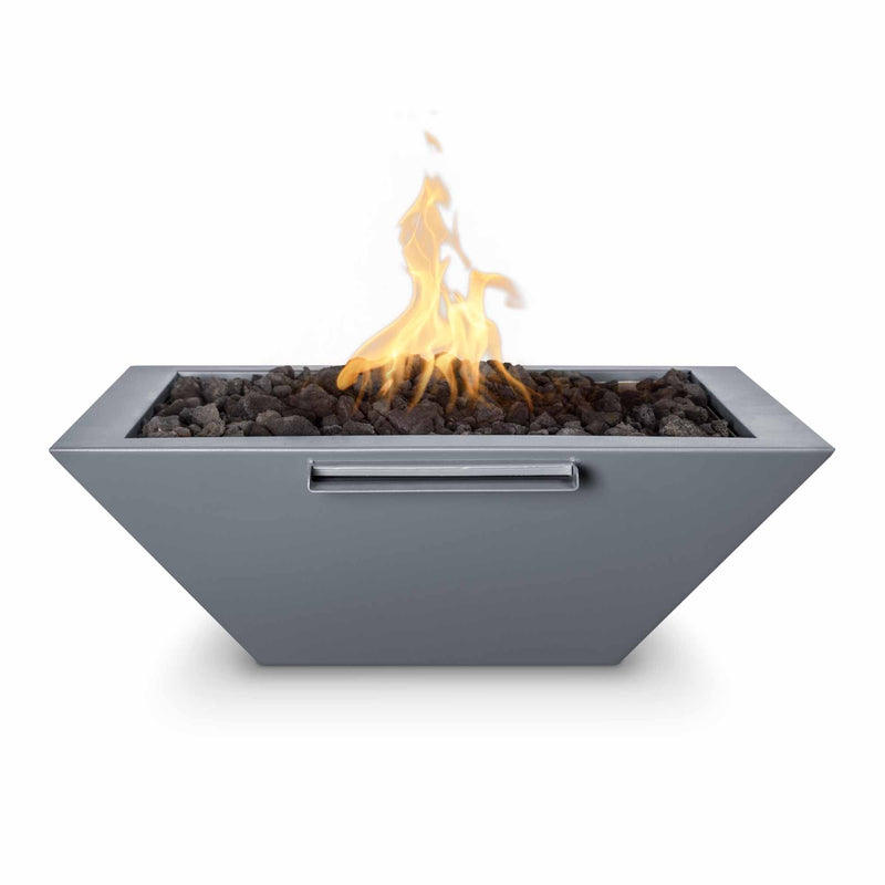 Load image into Gallery viewer, Maya Powder Coat Steel Fire &amp; Water Bowl
