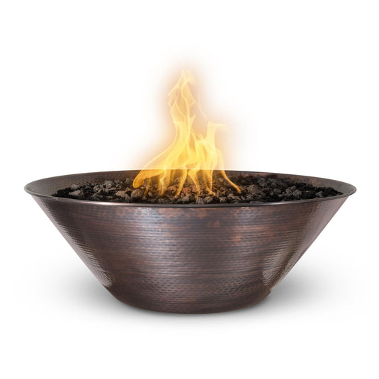 Remi Hammered Copper Fire Bowl