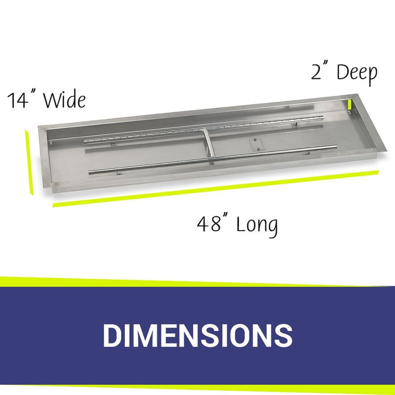 Load image into Gallery viewer, Rectangular Stainless Steel Flat Pan
