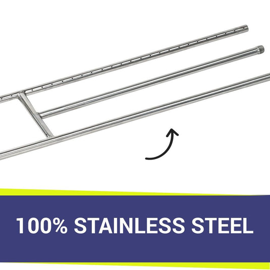 Stainless Steel H-Style Burner