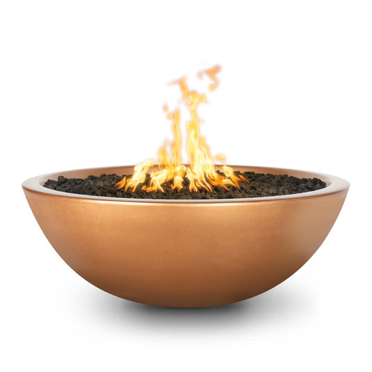 Sedona Concrete Fire Pit - Narrow Ledge