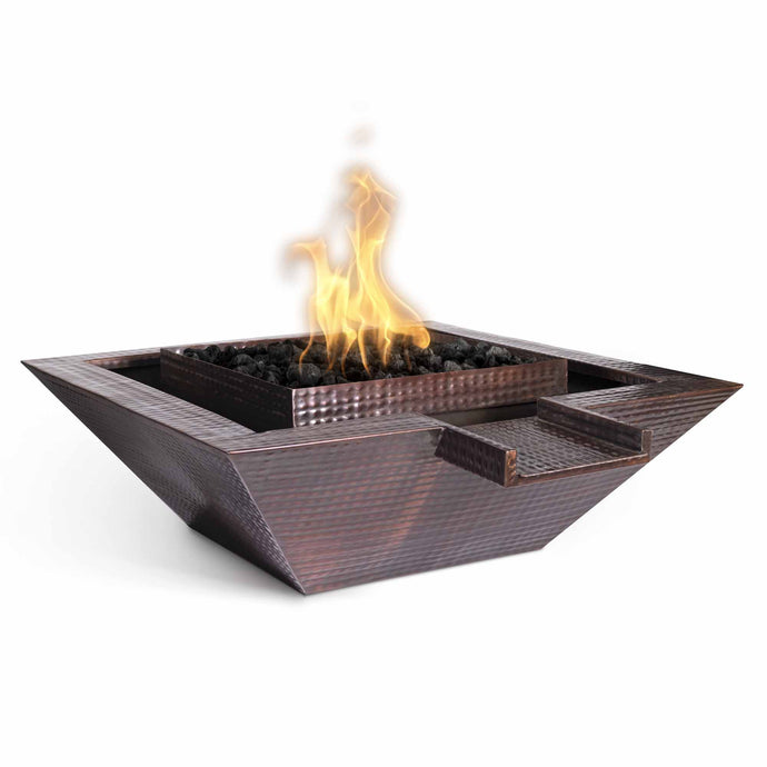 Maya Copper Fire & Water Bowl - Gravity Spill