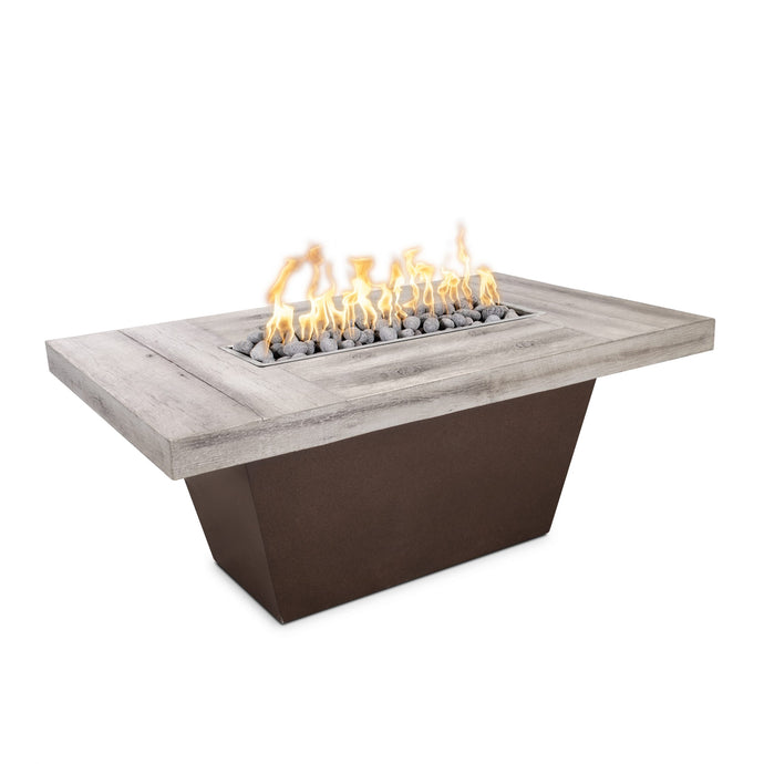 Tacoma Wood Gas Fire Pit Table