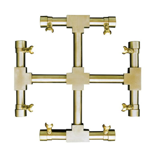 Firegear Pro Series Brass Gas Snowflake Burner