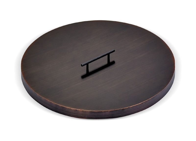 Load image into Gallery viewer, Round Oil Rubbed Bronze Drop-In Pan Cover
