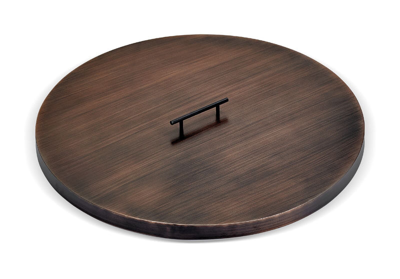 Load image into Gallery viewer, Round Oil Rubbed Bronze Drop-In Pan Cover
