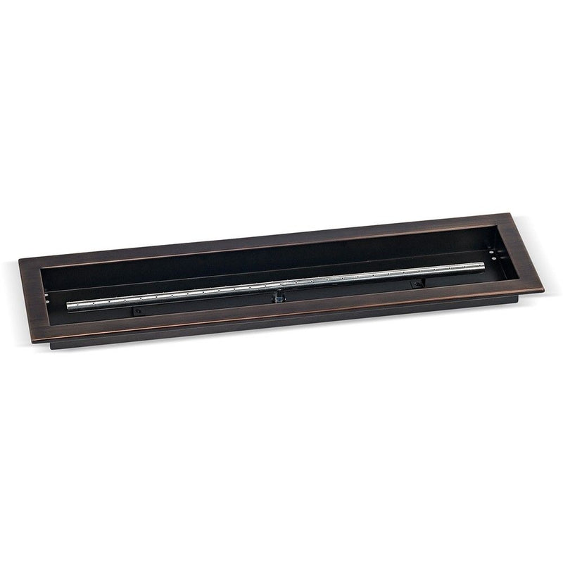 Load image into Gallery viewer, Linear Oil Rubbed Bronze Drop-In Pan with Spark Ignition Kit
