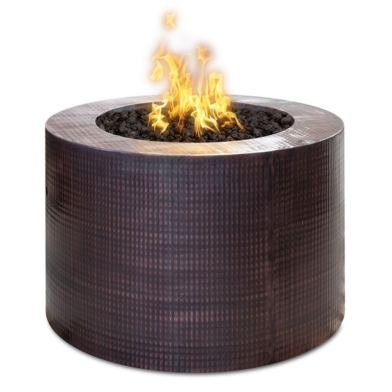 Load image into Gallery viewer, Beverly Hammered Copper Fire Pit
