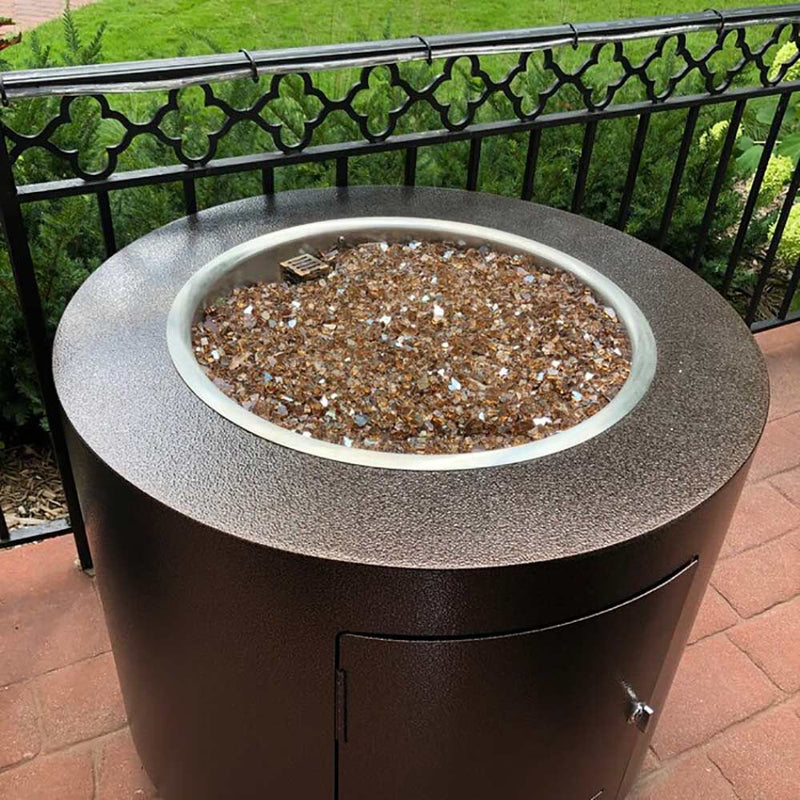 Load image into Gallery viewer, Beverly Powder Coat Steel Fire Pit
