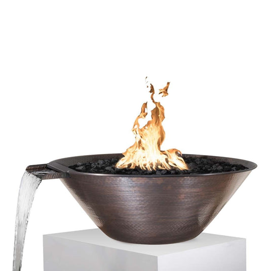 Remi Copper Fire & Water Bowl