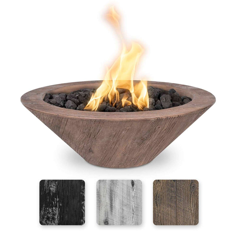 Load image into Gallery viewer, Cazo Wood Grain Fire Bowl
