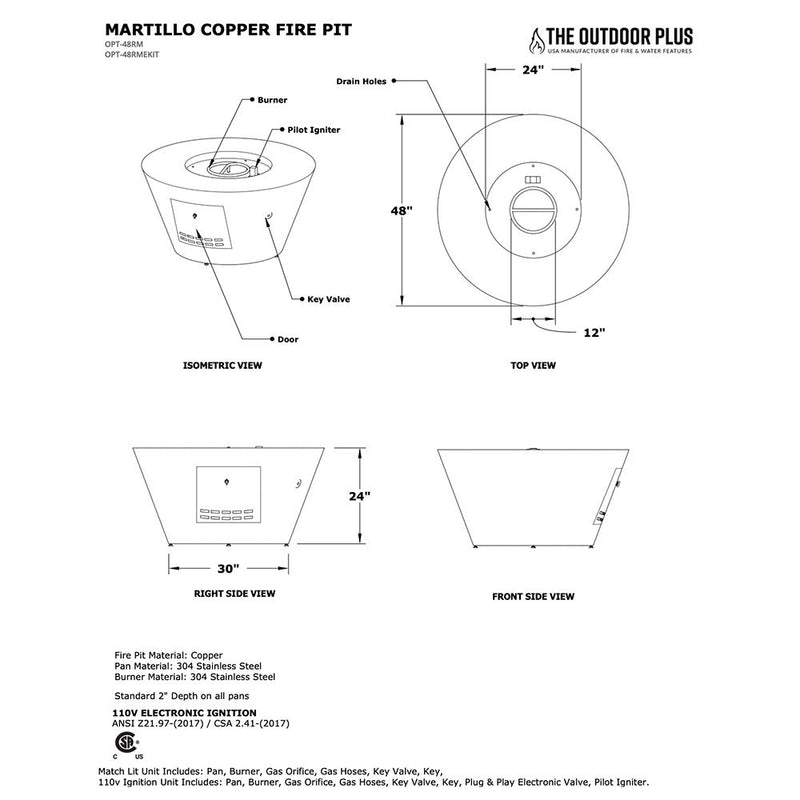 Load image into Gallery viewer, Martillo Fire Pit
