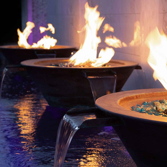 Cazo 4-Way Water & Fire Bowl