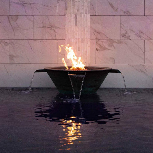 Cazo 4-Way Water & Fire Bowl