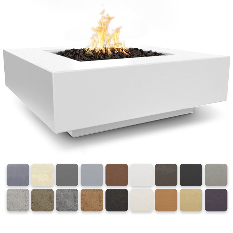 Load image into Gallery viewer, Cabo Square Powder Coat Steel Fire Pit
