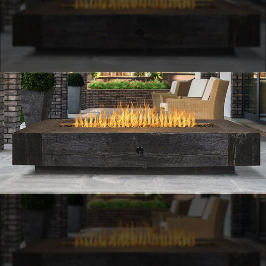 Coronado Wood Grain Fire Pit