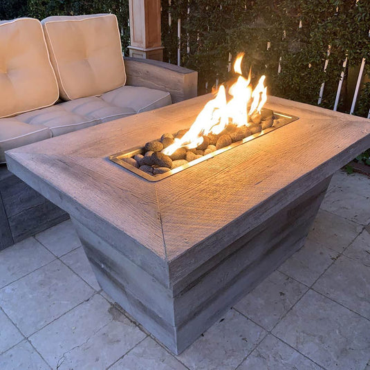 Carson Gas Fire Pit Table