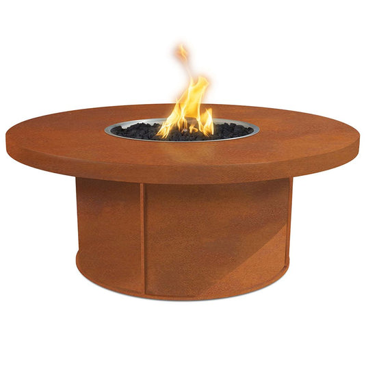 Mabel Corten Fire Pit Table