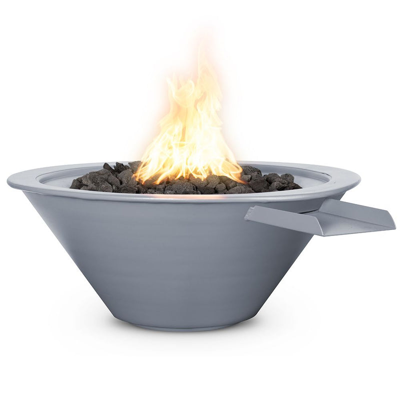 Load image into Gallery viewer, Cazo Powder Coat Steel Fire &amp; Water Bowl
