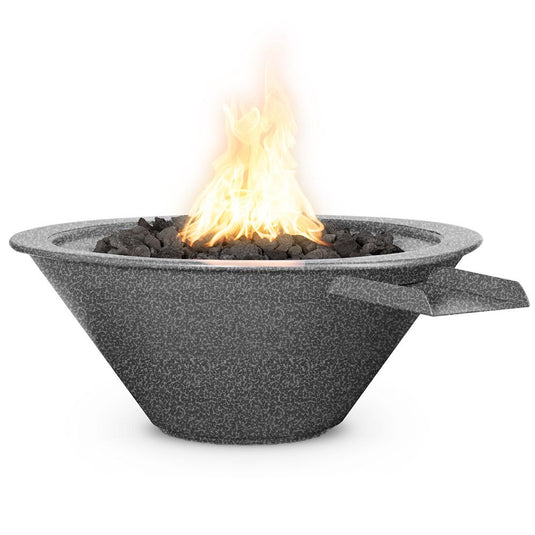 Cazo Powder Coat Steel Fire & Water Bowl