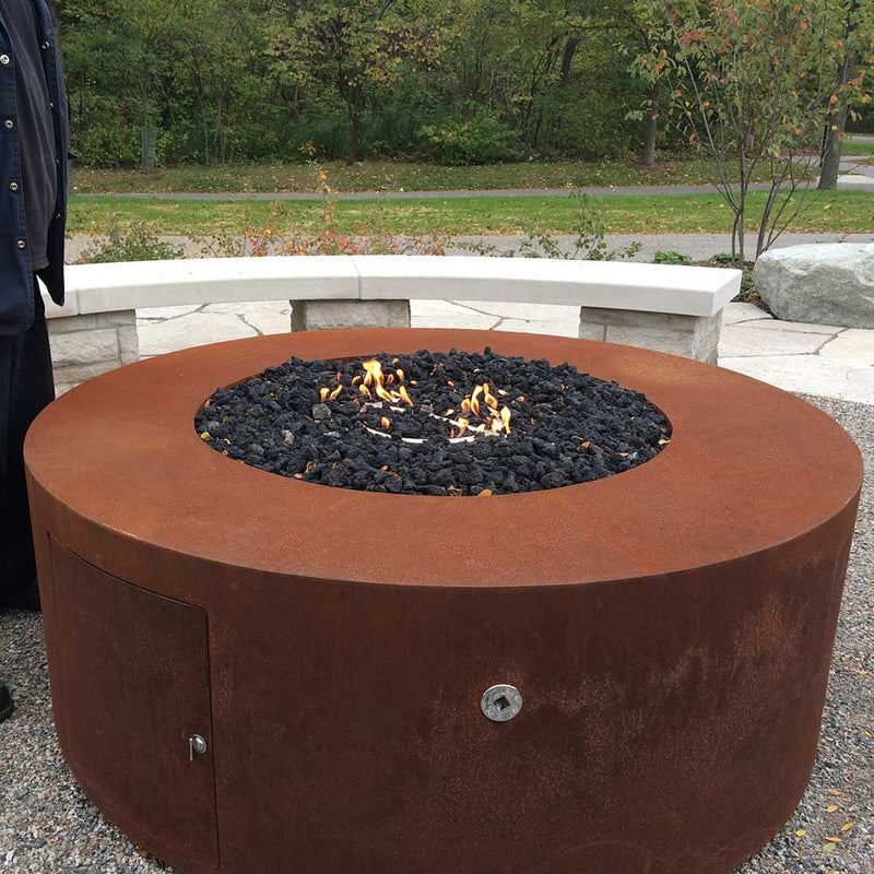 Load image into Gallery viewer, Unity Corten Steel Fire Pit
