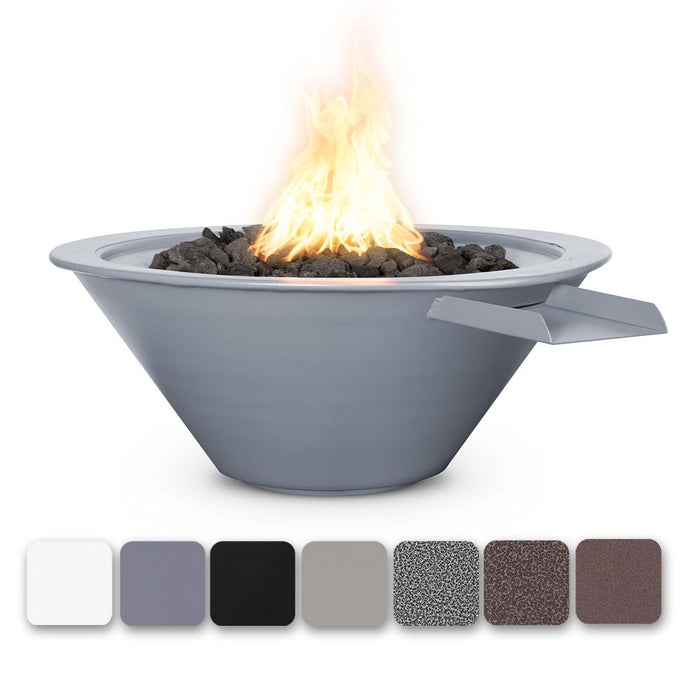 Cazo Powder Coat Steel Fire & Water Bowl