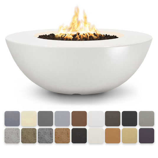 Sedona Concrete Fire Pit - Wide Ledge