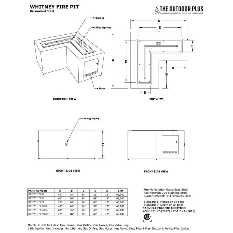 Load image into Gallery viewer, Whitney Fire Pit
