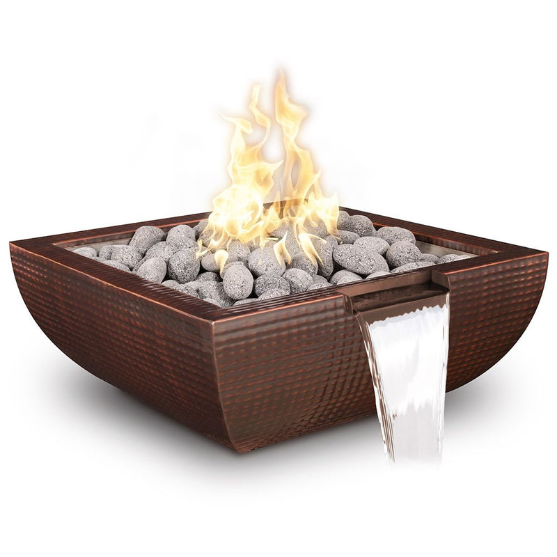 Load image into Gallery viewer, Avalon Copper Fire &amp; Water Bowl
