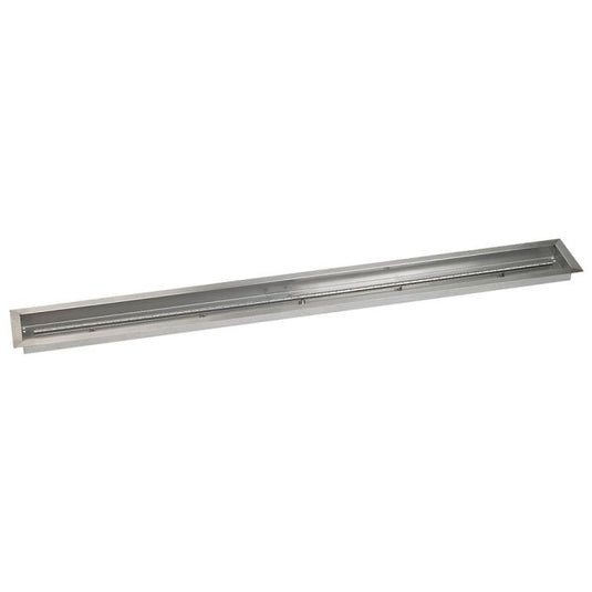 Linear Stainless Steel Drop-In Pan with Match Light Kit