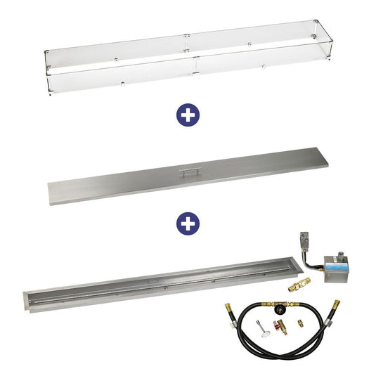 Stainless Steel Linear Channel Drop-In Pan with AWEIS System