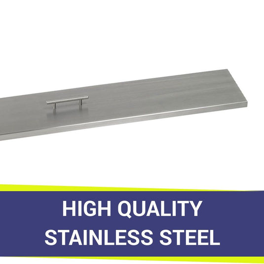 Stainless Steel Cover Linear Drop-In Pan Cover