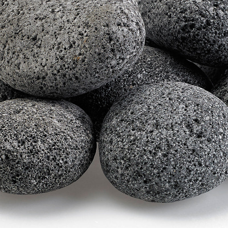 Load image into Gallery viewer, Large Gray Lava Stone (2&quot; - 4&quot;) 10 lb Bag
