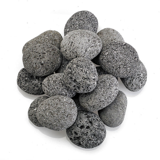 Medium Gray Lava Stone (1" - 2") Retail Jar