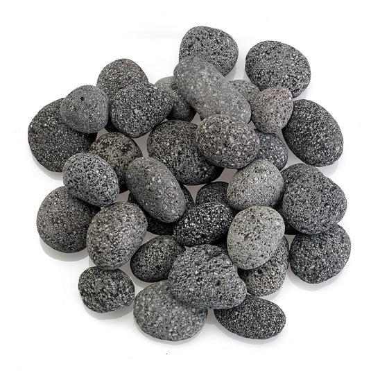 Small Gray Lava Stone (1/2" - 1") Retail Jar