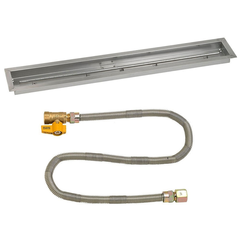 Load image into Gallery viewer, 48&quot;x 6&quot; Linear Drop-In Pan with Match Light Kit - Natural Gas
